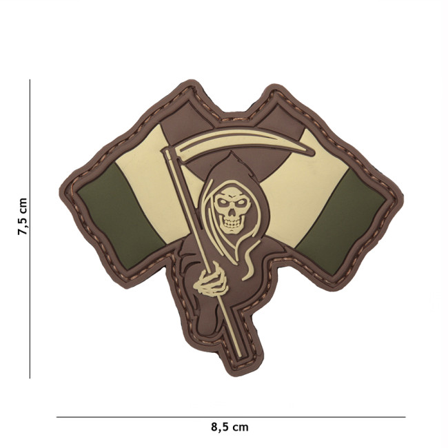 3D PVC Patch Sensenmann Frankreich Woodland - 101 Inc