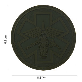 Patch 3D PVC Para Medic Vert - 101 Inc