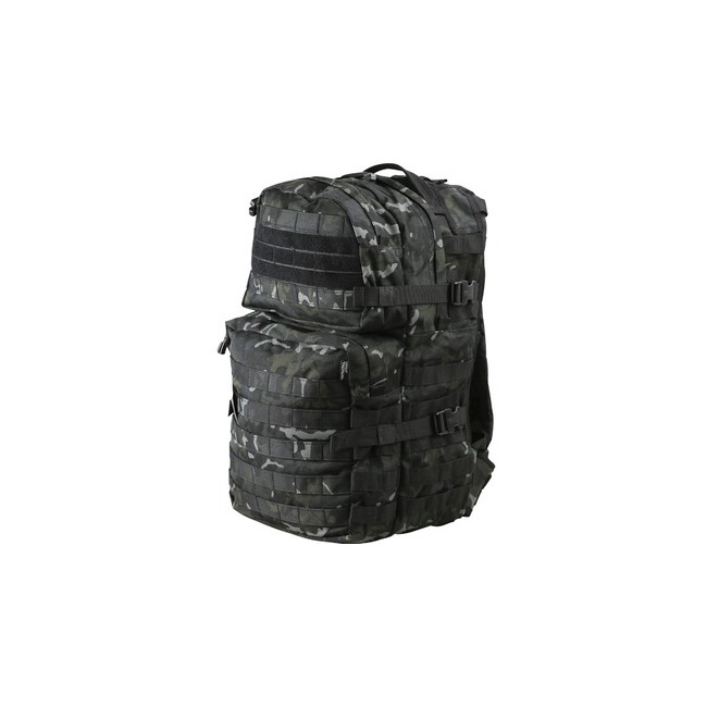 Rugzak Medium Assault Pack 40L Camo Zwart - Kombat Tactical