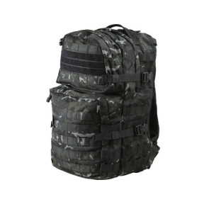 Plecak Medium Assault Pack 40L Camo Czarny - Kombat Tactical