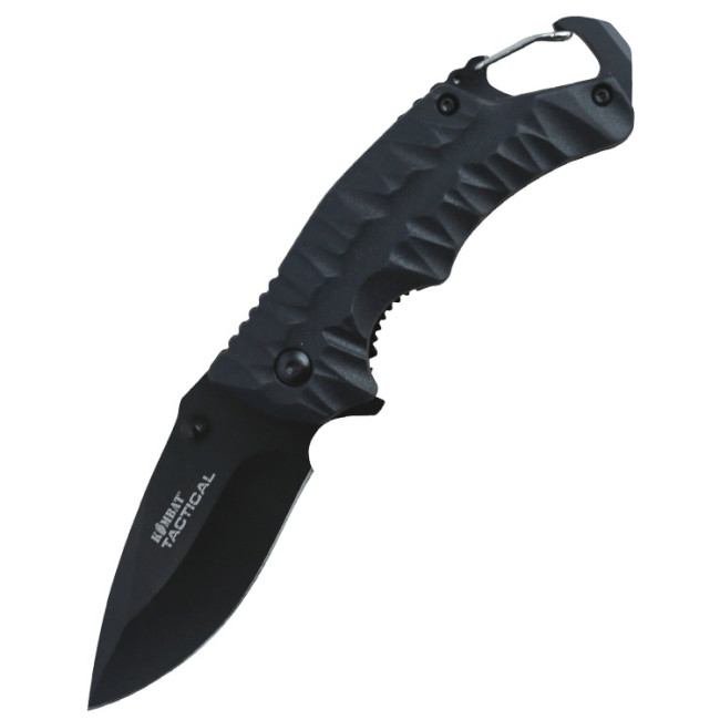 Elite Gator Lock Messer Schwarz - Kombat Tactical