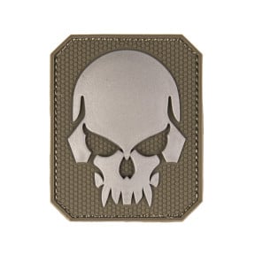 3D PVC Patch Skelet Olijfgroen - Miltec