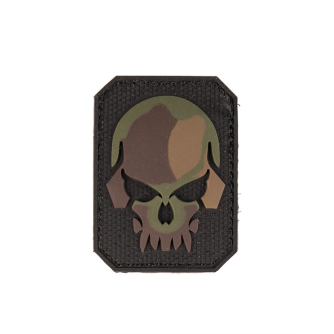 Patch 3D PVC Squelette petit format Tarn - Miltec Patch 3D PVC Squelette petit format Tarn - Miltec