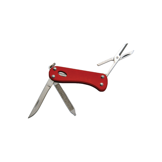 Multifunctioneel mes Mini Barrow rood - Baladéo