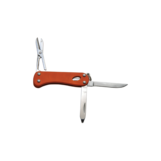 Couteau multifonctions Mini Barrow orange - Baladéo
