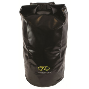 Wasserdichter Rucksack aus PVC-Trilaminat 44L schwarz - Highlander