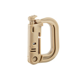 Mousqueton asymétrique Tan - TOE Pro
