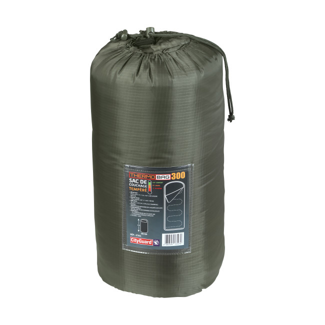 Slaapzak Thermobag 300 kaki - CityGuard