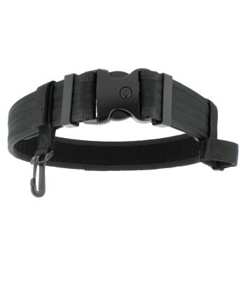 Ceinturon Police Noir réglable + Sous-ceinture Scratch – Billau