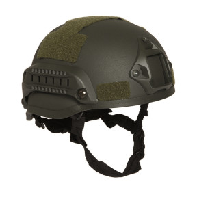 M.I.C.H. Helm OD Grün 2002 mit RAILS - Miltec