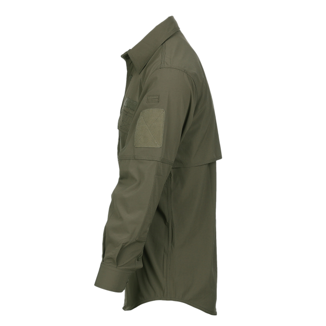 Chemise Bravo One Verte OD - Task Force 2215