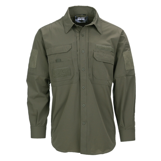 Veste Softshell Bravo One Verte OD - Task Force 2215