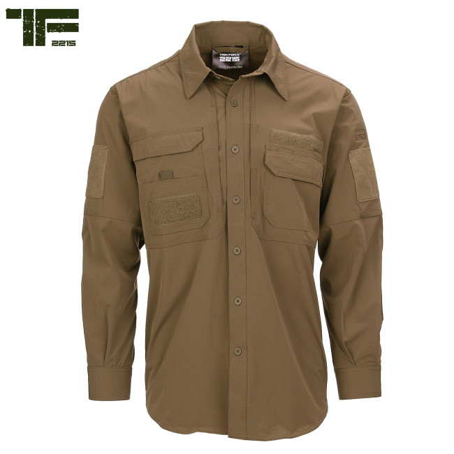 Chemise Bravo One Coyote - Task Force 2215