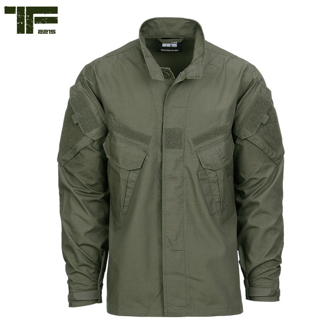 Sierra One Groen OD Overhemd - Task Force 2215
