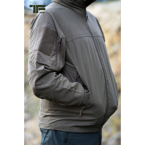 Veste Softshell tactique Lima One Verte OD - Task Force 2215