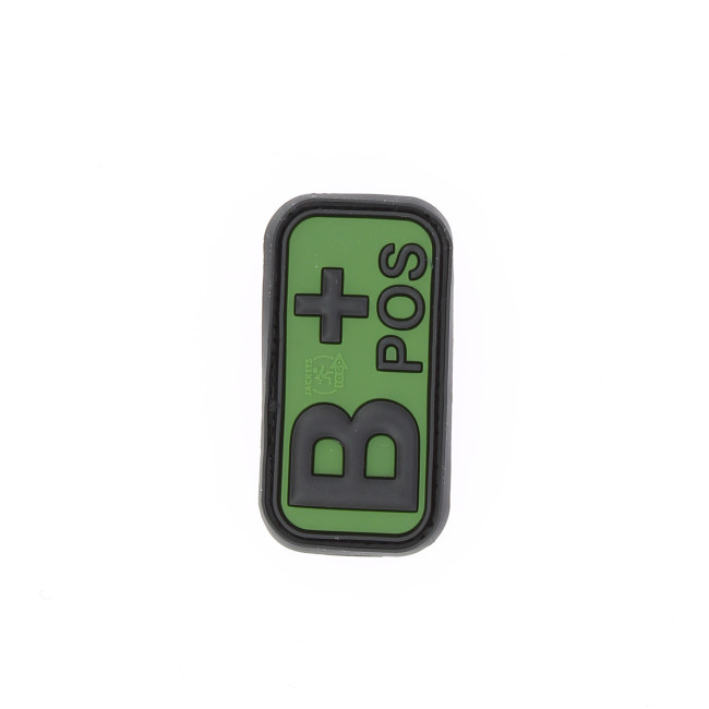 Patch groupe sanguin B+ Vert OD - JTG