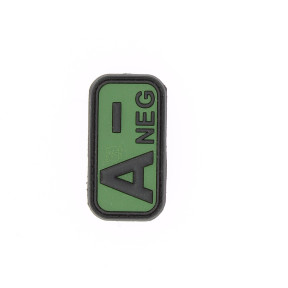 Patch groupe sanguin A- Vert OD - JTG