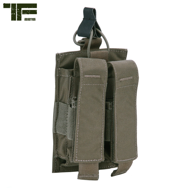 Pochette triple chargeurs M4 Verte OD - Task Force 2215
