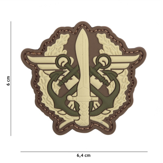 3D PVC Patch Marinekorps Multi-Logo - 101 Inc