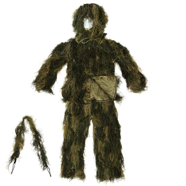 Ensemble Ghillie Special Forces Woodland - Fosco Industries