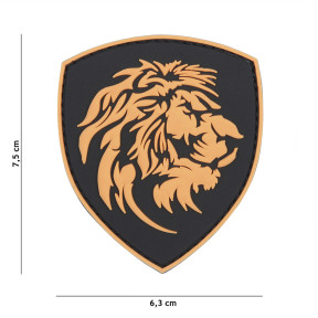 Patch 3D PVC Dutch Lion Orange - 101 Inc