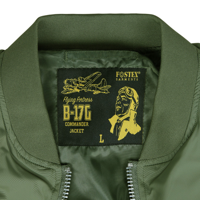 Veste Bomber d'été Jack MA-1 vert - Fostex