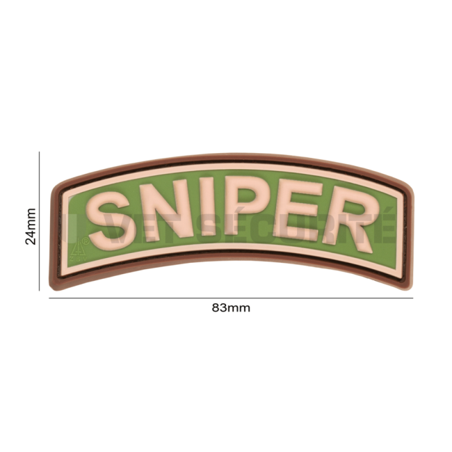 Patch Sniper Tab Rubber Multicam - Jacket To Go