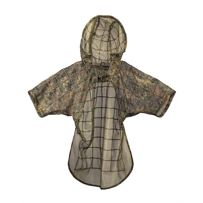 Ghillie-Umhang Scharfschütze Flecktarn - Miltec