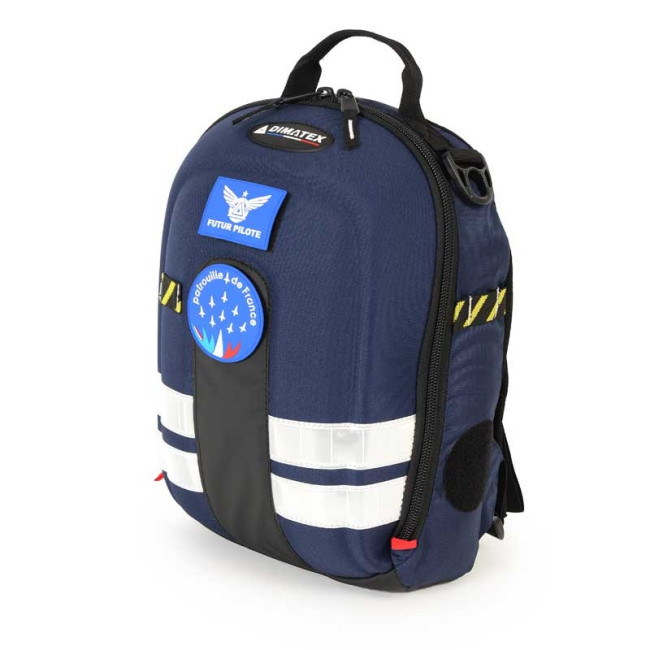 Rugzak Mini Matt Blauw Patrouille de France - Dimatex