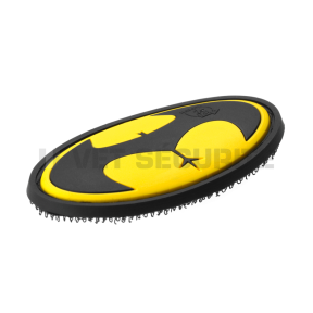 Patch Buttman Rubber Geel/Zwart - JTG