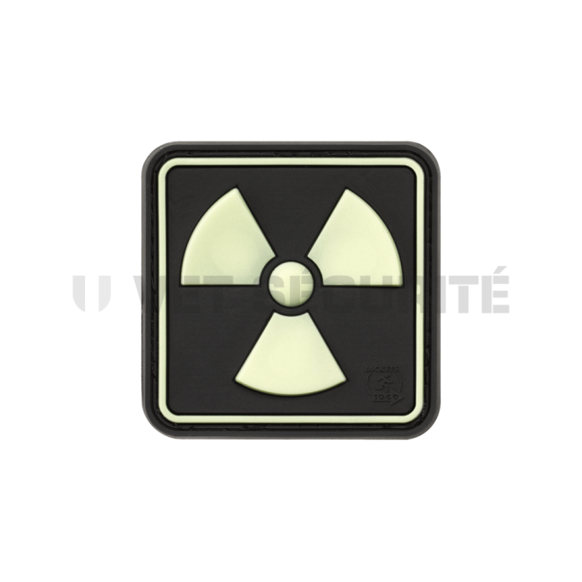 Patch Radioactive Rubber Fluo/Czarny - JTG