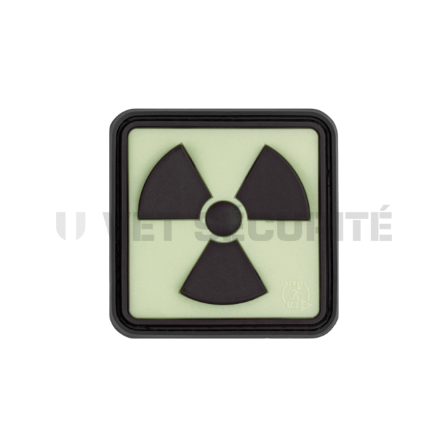 Patch Radioactive Rubber Schwarz/Neon - JTG