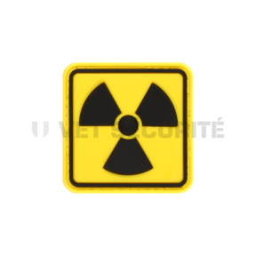 Patch Radioactive Rubber Noir/Jaune - JTG