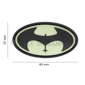 Patch Buttman Rubber Fluo/Noir - JTG