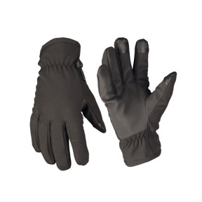 Softshell-Handschuhe Thinsulate Schwarz - Miltec