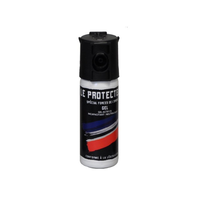 Aérosol Spécial Forces de l'Ordre Gel CS 50 mL - Le Protecteur