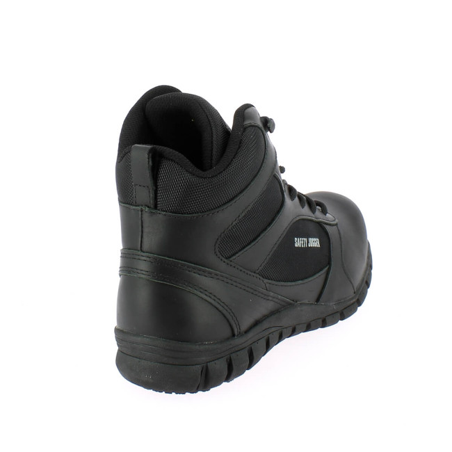 Schoen Leer en Nylon Dragon Zwart - Safety Jogger
