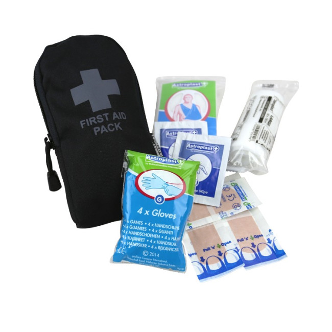 Trousse de 1er Secours 20 x 10 x 2.5 - Noir - Kombat Tactical Trousse de 1er Secours 20 x 10 x 2.5 - Noir - Kombat Tactical