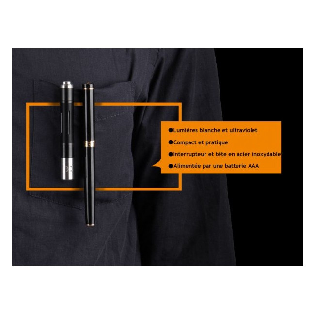 Lampe de Poche Compacte 70 Lumens LD02 V2.0 - Fenix