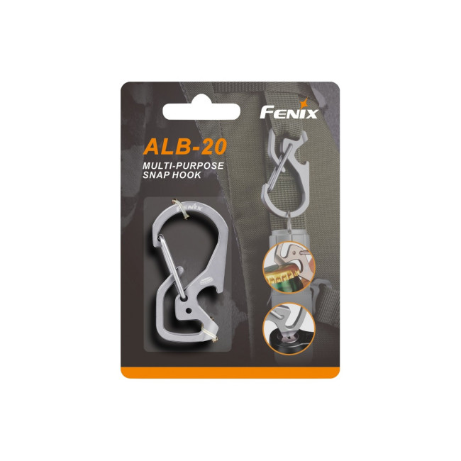Multifunktions-Aluminiumkarabiner ALB-20 - Fenix