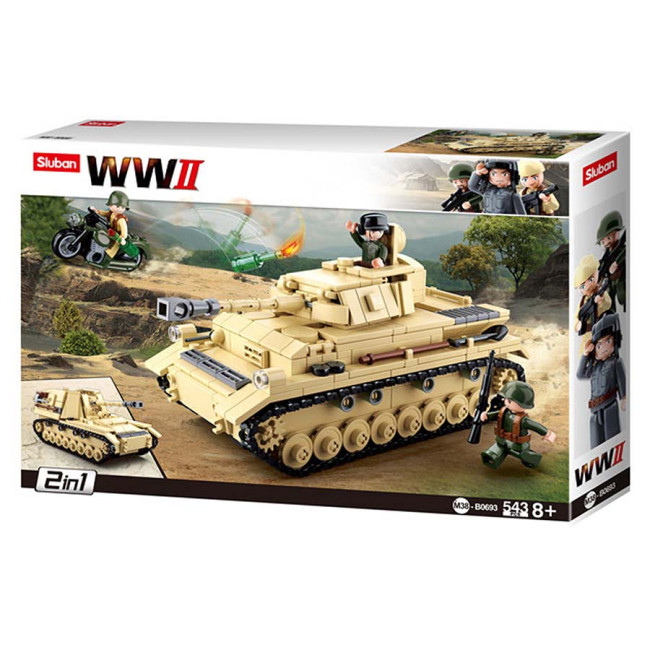 Sluban - Niemiecki Czołg Bojowy M38-B0693