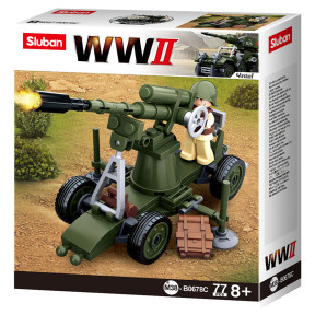 Canon anti-aérien M38-B0678C - Sluban