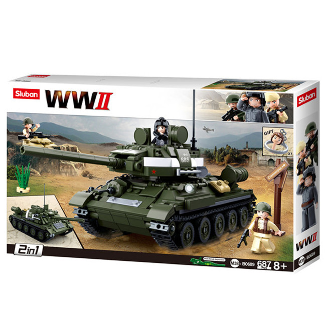Militaire Tank M38-B0689 - Sluban