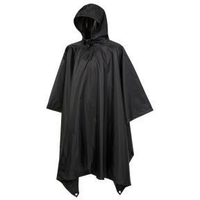 Poncho Ripstop Noir - Brandit
