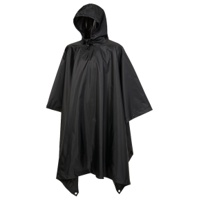 Poncho Ripstop Noir - Brandit