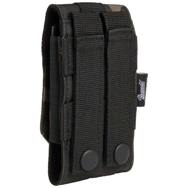 Średnia Kieszeń na Telefon MOLLE Dark Camo - Brandit