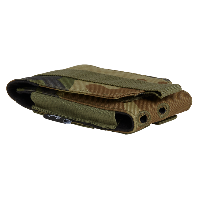 Grote Telefoon MOLLE Woodland Zak - Brandit