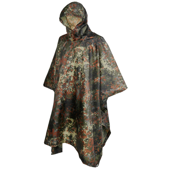 Ripstop Poncho Flecktarn - Brandit