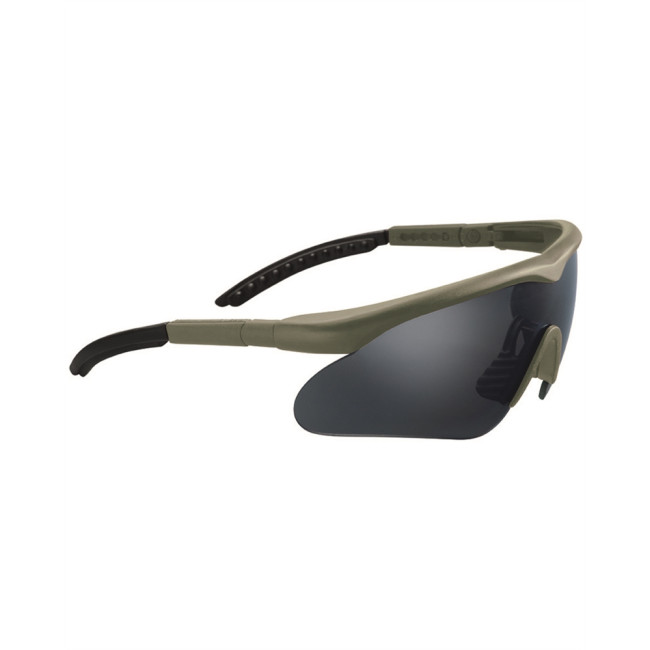 Lunettes Balistiques et Soleil  RAPTOR Monture verte - Swisseye