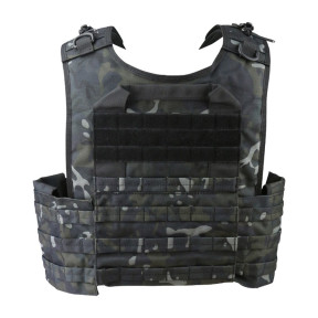 Chaleco de combate Molle Viking - BTP Negro - Kombat Tactical